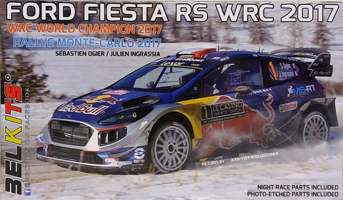 Ford Fiesta RS WRC 2017 (Ogier  Ingrassia), 1:24 (pidemmällä toimitusajalla)