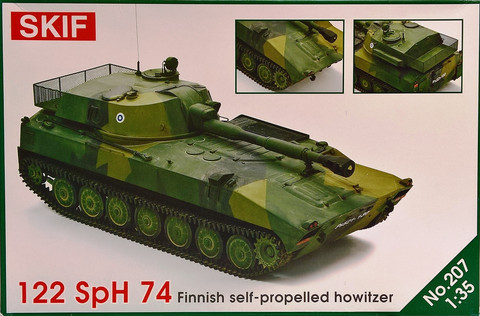 Finnish Self-Propelled Howitzer 122 SpH 74, 1:35 (pidemmällä toimitusajalla)