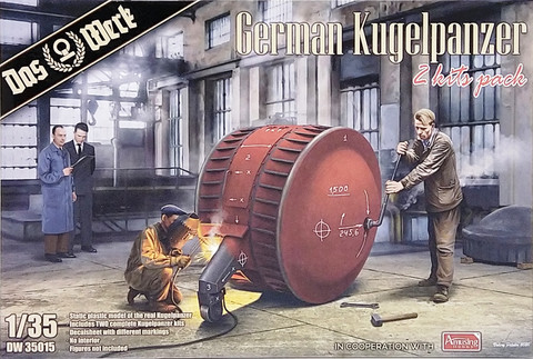 German Kugelpanzer, 1:35 (pidemmällä toimitusajalla)