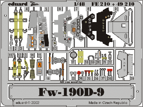 Fw 190D-9 for Tamiya, 1:48