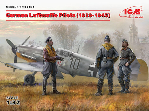German Luftwaffe Pilots (1939-1945), 1:32 (pidemmällä toimitusajalla)