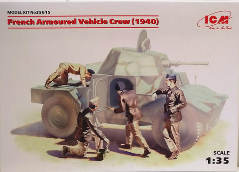 French Armoured Vehicle Crew (1940), 1:35 (pidemmällä toimitusajalla)