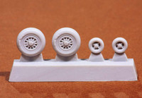 JAS-39C/D Gripen wheel set (for revell kit), 1:72