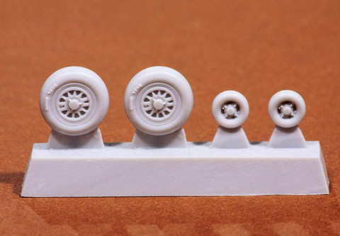 JAS-39C/D Gripen wheel set (for revell kit), 1:72