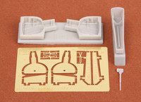 P-39Q/N Airacobra Wheel Bays (for Academy kit), 1:72