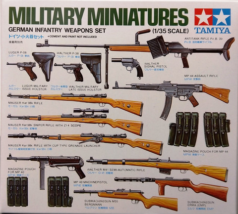 German Infantry Weapons Set, 1:35 (pidemmällä toimitusajalla)