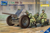 3,7 cm PaK 36 Anti-Tank Gun, 1:35 (pidemmällä toimitusajalla)
