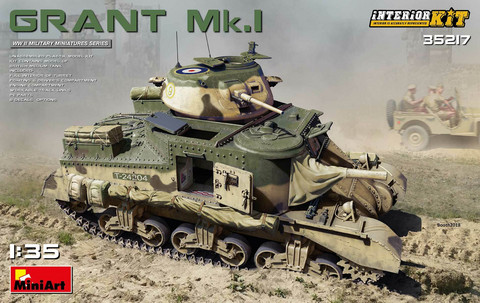 Grant Mk.I Interior Kit, 1:35 (Pidemmällä toimitusajalla)