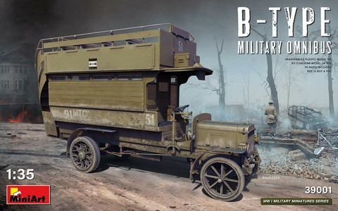 B-Type Military Omnibus, 1:35 (pidemmällä toimitusajalla)