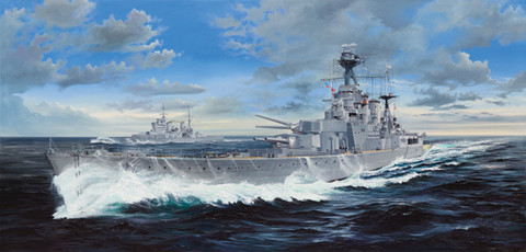 HMS Hood Battle Cruiser, 1:200 (pidemmällä toimitusajalla)
