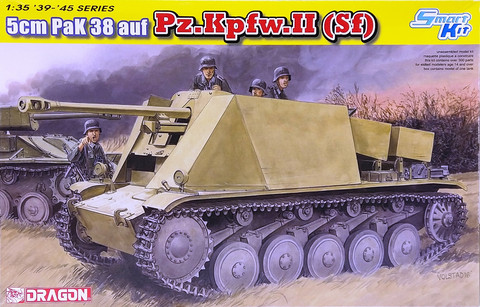 5cm PaK 38 auf Pz.Kpfw.II (Sf), 1:35
