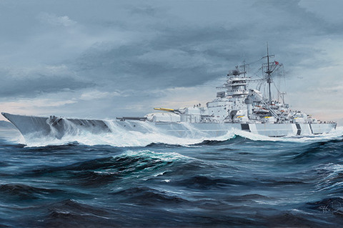 German Bismarck Battleship, 1:350 (pidemmällä toimitusajalla)