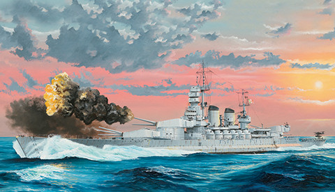 Italian Navy Battleship RN Littorio 1941, 1:350 (pidemmällä toimitusajalla)