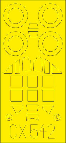 Bf 109G-6 Masks (for Tamiya), 1:72