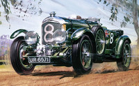 1930 4.5 litre Bentley, 1:12 (pidemmällä toimitusajalla)
