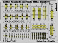Seatbelts Luftwaffe WWII Bombers, 1:72