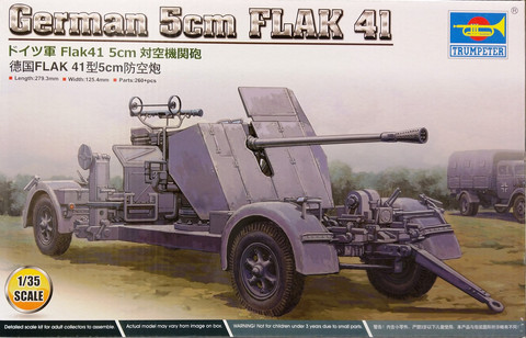 German 5cm FLAK 41, 1:35