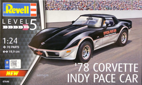 Corvette '78 Indy Pace Car, 1:24 (pidemmällä toimitusajalla)
