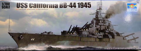 USS California BB-44 1945, 1:700 (pidemmällä toimitusajalla)