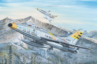 F-100F Super Sabre, 1:32 (pidemmällä toimitusajalla)