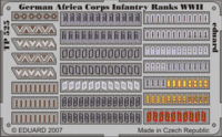 German Africa Corps Infantry Ranks WWII, 1:35