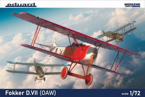 Fokker D.VII (OAW), 1:72 (pidemmällä toimitusajalla)