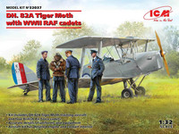DH. 82A Tiger Moth with WWII RAF cadets, 1:32 (Pidemmällä Toimitusajalla)