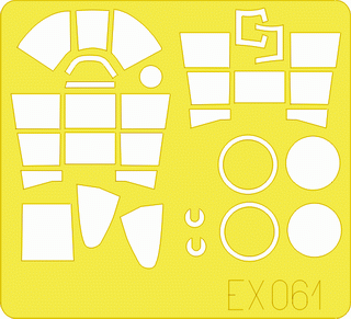 F4U-1 Birdcage Masks (for Tamiya), 1:48