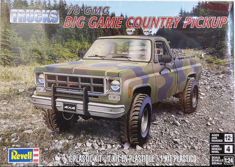 GMC Big Game Country Pickup '78, 1:24 (pidemmällä toimitusajalla)