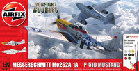 Me-262 & P-51D Mustang Dogfight Double, 1:72 (pidemmällä toimitusajalla)