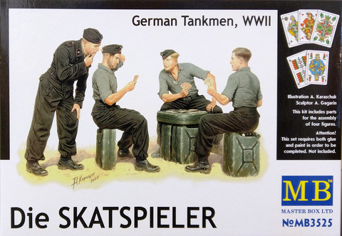 German Tankmen WWII, Die Skatspieler, 1:35 (pidemmällä toimitusajalla)