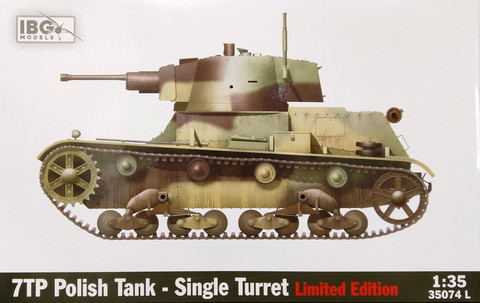 7TP Polish Tank Single Turret Limited Edition, 1:35 (pidemmällä toimitusajalla)