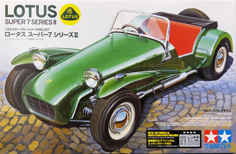 Lotus Super 7 Series II, 1:24 (pidemmällä toimitusajalla)