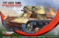 7TP Light Tank Twin Turret Version, 1:72 (pidemmällä toimitusajalla)