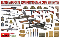 British Weapons & Equipment for Tank Crew & Infantry, 1:35 (pidemmällä toimitusajalla)