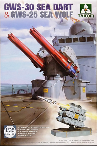 GWS-30 Sea Dart & GWS-25 Sea Wolf, 1:35