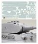 Zimmerit Coating Sheet for King Tiger 