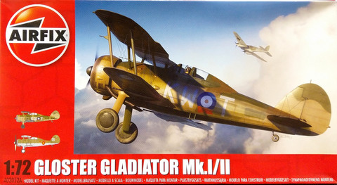 Gloster Gladiator Mk.I / Mk.II, 1:72 (pidemmällä toimitusajalla)