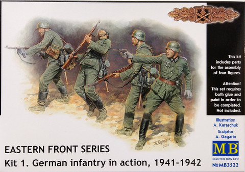 German Infantry in Action 1941-1942, 1:35 (pidemmällä toimitusajalla)