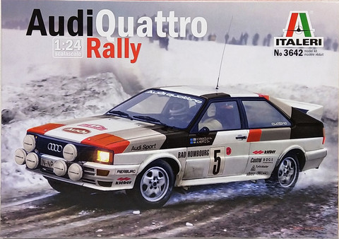 Audi Quattro Rally, 1:24 (pidemmällä toimitusajalla)