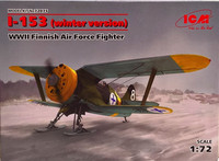 I-153 (Winter Version) WWII Finnish Air Force Fighter, 1:72 (pidemmällä toimitusajalla)