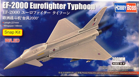 EF-2000 Eurofighter Typhoon (Snap kit), 200mm