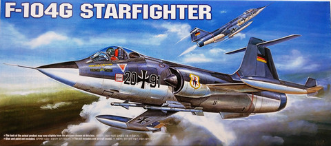 F-104G Starfighter, 1:72 (pidemmällä toimitusajalla)