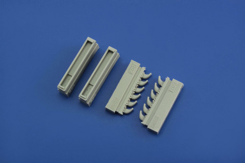 Bf 109G Exhaust Stacks, 1:48