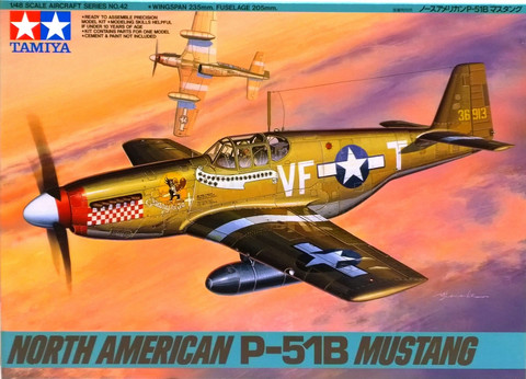 North American P-51B Mustang, 1:48
