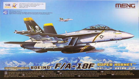 Boeing FA-18F Super Hornet, 1:48 (pidemmällä toimitusajalla)