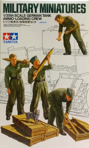 German Tank Ammo Loading Crew, 1:35 (pidemmällä toimitusajalla)