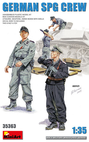German SPG Crew, 1:35 (pidemmällä toimitusajalla)