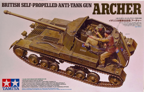 British Self-Propelled Anti-Tank Gun Archer, 1:35 (pidemmällä toimitusajalla)