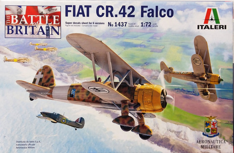 Fiat CR.42 Falco, 1:72 (pidemmällä toimitusajalla)